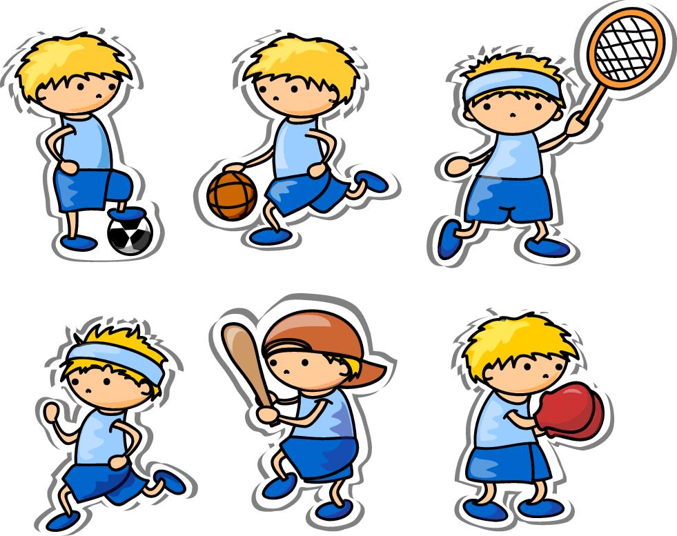 boy playing sport