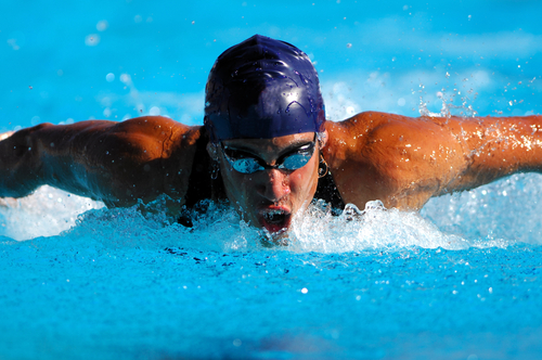 Image of a swimmer