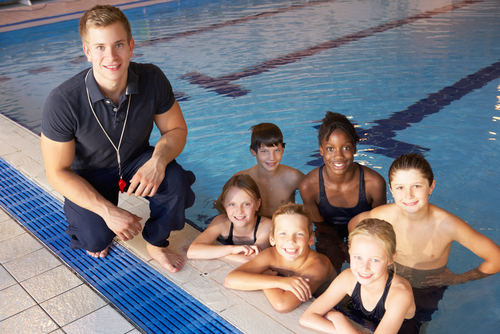 swimming lesson